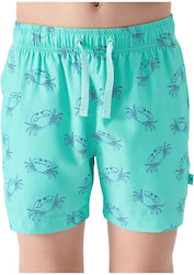 4F Costum de baie pentru copii Pantaloni scurți de înot Mint