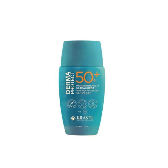 Rilastil Derma Protect Ultra Light Produse cu protecție solara Waterproof Emulsie pentru Față SPF50 50ml
