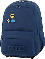 Polo Pins Πλάτης Μπλε