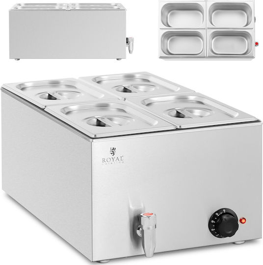 Royal Catering Θερμαντικό Μπουφέ με Ισχύ 600W