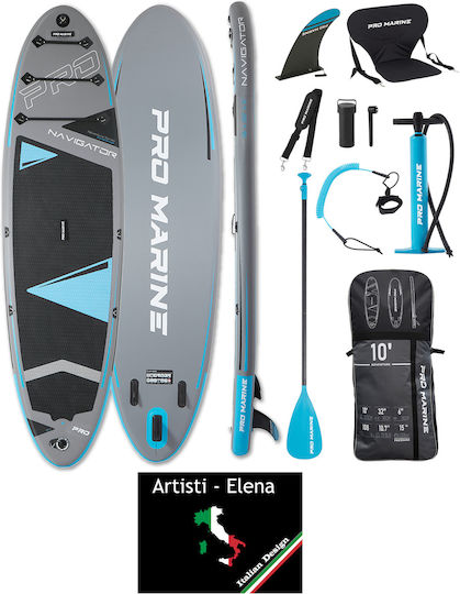 Inflatable SUP Board / Kayak with Length 3.05m Gray