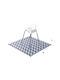 Queen Mother Big Waves Kinderteppich Grau 130x130cm