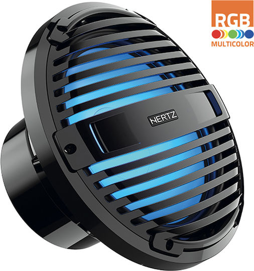 Hertz Set Marine-Lautsprecher Hms 10 B2-ld-c mit 300W RMS Schwarz