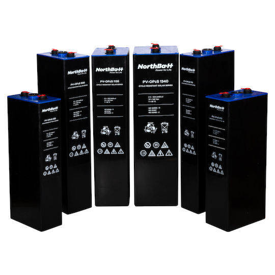 Northbatt Photovoltaic Battery Open Type 2V 1340Ah C120 (NB-PV-OPZS-1340)