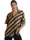 Women's Short Sleeve Shirt Camel
