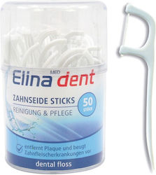 Elina Med Dental Floss 50m 50 Pieces Elina Med Dental Floss 50m 50 Pieces