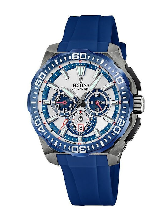 Festina Bike Diver Men's Watch Chronograph Batt...