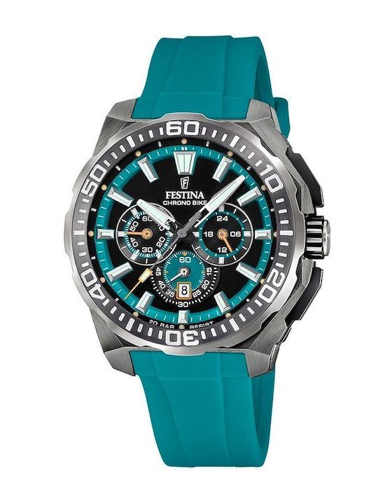 Festina Bike Diver Men's Watch Chronograph Batt...