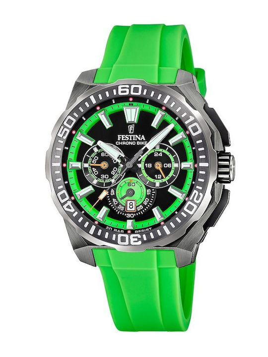 Festina Bike Diver Men's Watch Chronograph Batt...