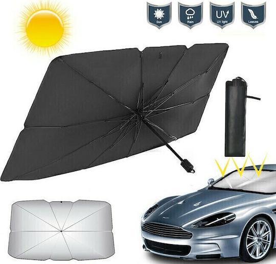 ikonka Interner Auto-Windschutzscheiben-Sonnenschirm 130x78cm
