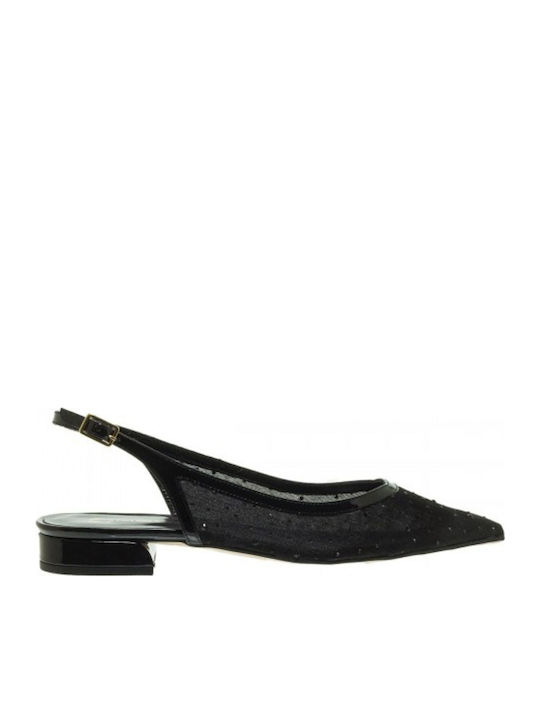 Mourtzi Γυναικείες Μπαλαρίνες Slingback με Λουρ...