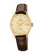Festina Classic Swiss Damen Uhr mit Braun Lederarmband