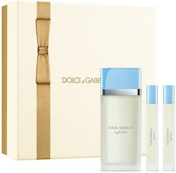 Dolce & Gabbana Light Blue Set pentru femei 3buc