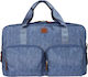 Bric's Milano Sack Voyage Blue Fabric L46xW22xH24cm