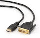 Cablexpert DVI-D male to HDMI male Cable Black (GER-GM-HDMI-DVI-2m)