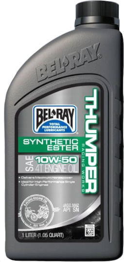 Bel-Ray Thumper Motorradöl für Viertaktmotoren 10W-50 1Es