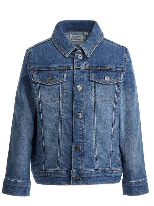 Kinder Jeansjacke Blau