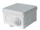 Simet Πλαστικό Κουτί Κατασκευών 83x83x53mm Λευκό (35110206)
