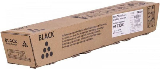 Ricoh MP C3000E Γνήσιο Toner Laser Εκτυπωτή Μαύρο 16670 Σελίδων 842030