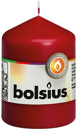 Bolsius Dekorative Burgundische Kerze