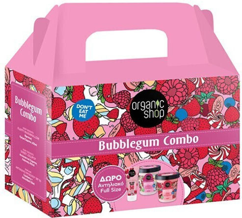 Natura Siberica Bubblegum Combo Σετ Περιποίησης για Ενυδάτωση & Καθαρισμό Σώματος 3τμχ