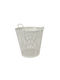 Kaemingk Dekorativer Korb Metallisch mit Griffen Beige 42.5cm