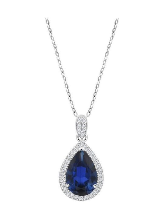 Lotus Watches Silver Chain Neck