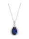 Lotus Watches Silver Chain Neck