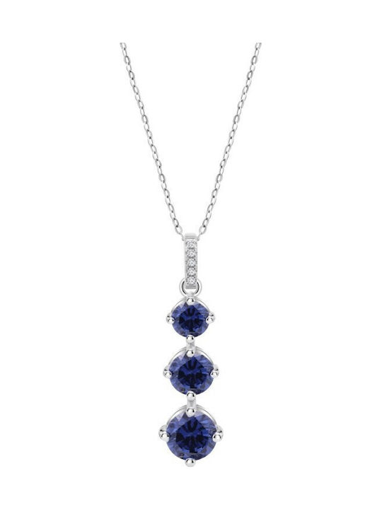 Lotus Watches Silver Chain Neck