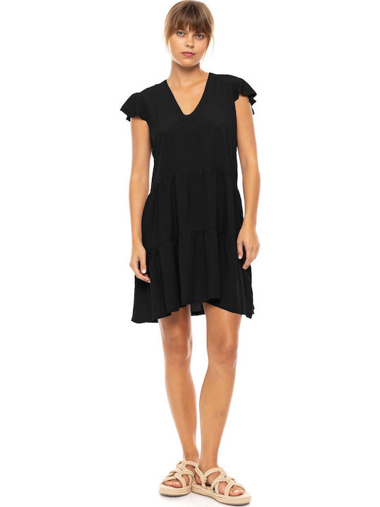 Pink Label Women's Caftan Beachwear Black