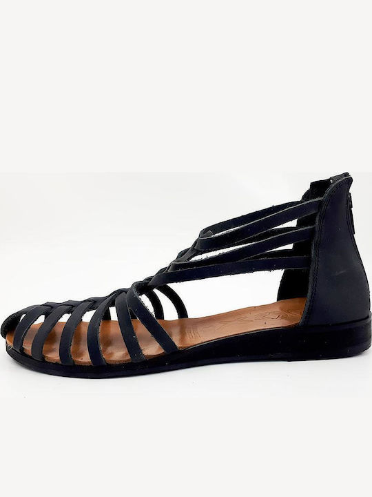 Box Shoes Sandale Negru