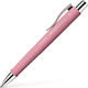 Στυλό Διαρκείας Faber Castell Polyball Xb Ροζ Π...