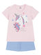 Dreams by Joyce Kinder-Nachtwäsche Sommer Rosa Unicorn
