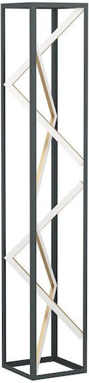Eglo Penela LED Stehlampe H 116 x L 20 cm 2300 lm Schwarz