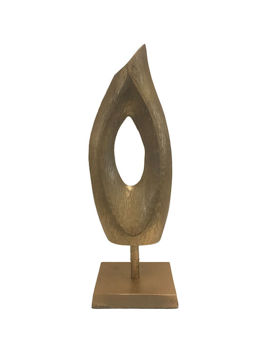 Piesă Decorativă din Metal 17x11x54cm Inart 3-70-021-1240 Inart