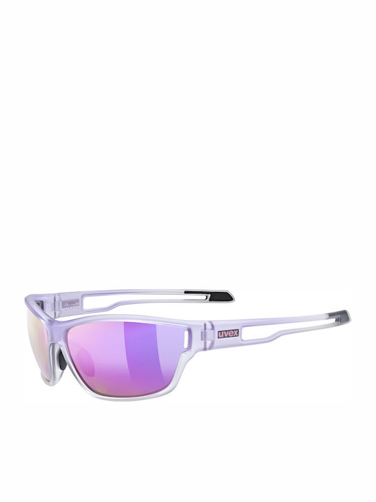 Uvex Sportstyle 806 Unisex Γυαλιά Ηλίου με Μωβ ...