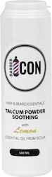 Ταλκ Barber Icon Talc Powder Lemon Scent 500ml