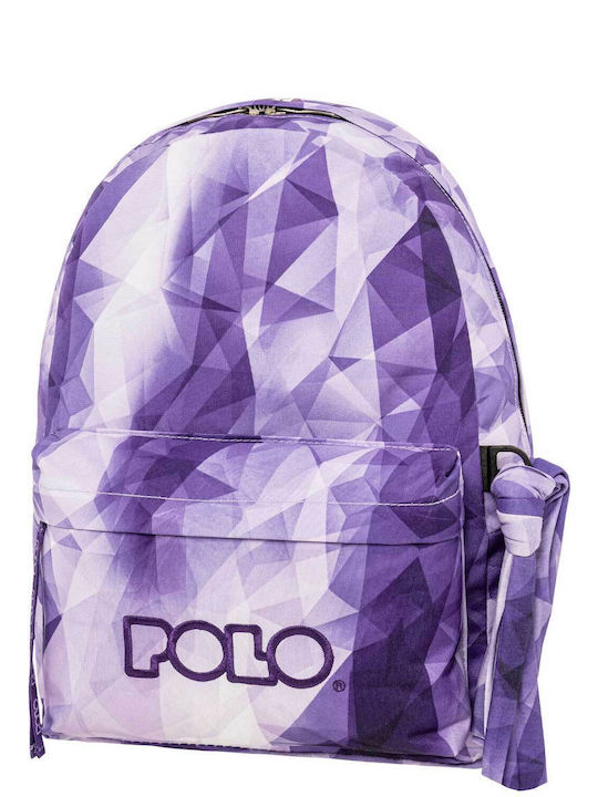 Polo Original Scarf Shapes Σχολική Τσάντα Πλάτης Γυμνασίου - Λυκείου Πολύχρωμη 20lt 2024
