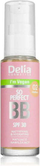 Delia Cosmetics So Perfect BB- 02 Creme Gesicht Tag