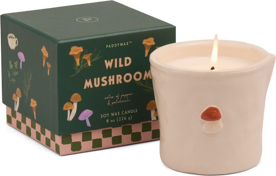 Wild Mushroom Φυτικό Κερί 226gr Κεραμικό Δοχείο Bistro Mushroom Paddywax