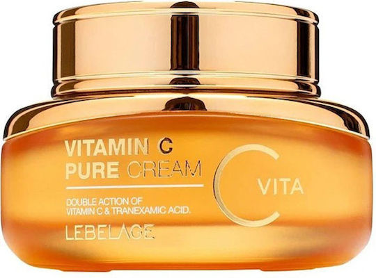 Lebelage Vitamin C Pure Cream Κρέμα Προσώπου για Ενυδάτωση & Λάμψη με Βιταμίνη C