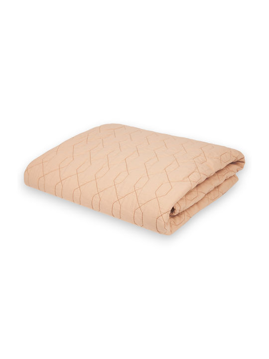 Nobodinoz Blanket Cot Wabi Sabi Pink 100x135cm
