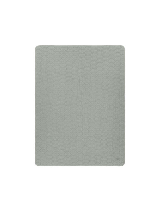 Nobodinoz Blanket Cot Wabi Sabi Petrol Blue 100...