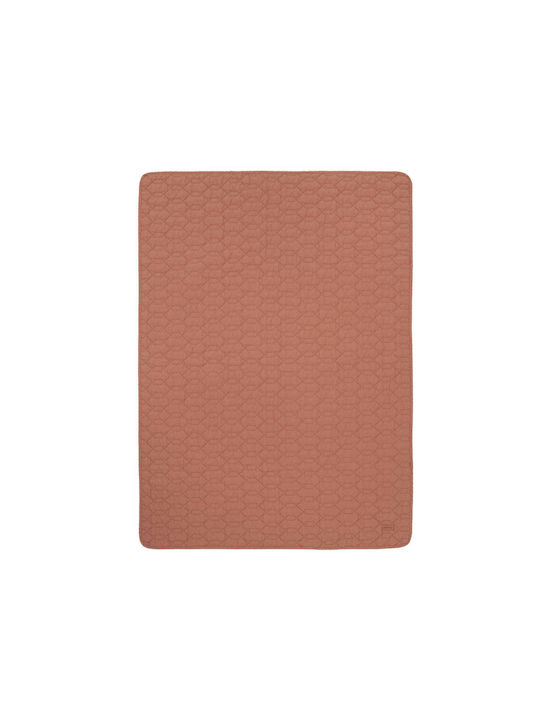 Nobodinoz Blanket Cot Wabi Sabi Pink 100x135cm
