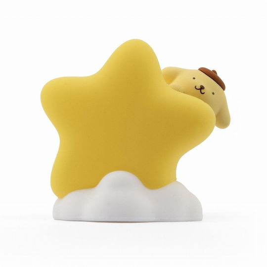 YuMe Toys Kinder Dekorative Lampe Pompompurin Gelb 5x5x9εκ.