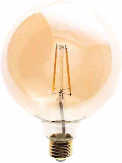 Eko Light LED-Lampe 6W für Fassung E27 und Form G125 Warmes Weiß