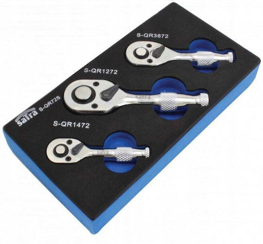 Καστάνιες Χούφτας 1/4" 3/8" 1/2" Μίνι Σετ 3 Τμχ