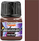 Porzellan Glas 30ml Pentart Braun
