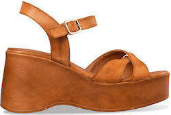 Envie Shoes Πλατφόρμες Brown