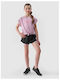 Kinder-Shorts/Bermudas Stoff Schwarz